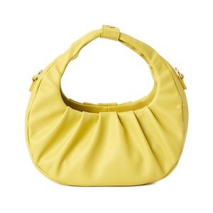 Yellow crossbody purse